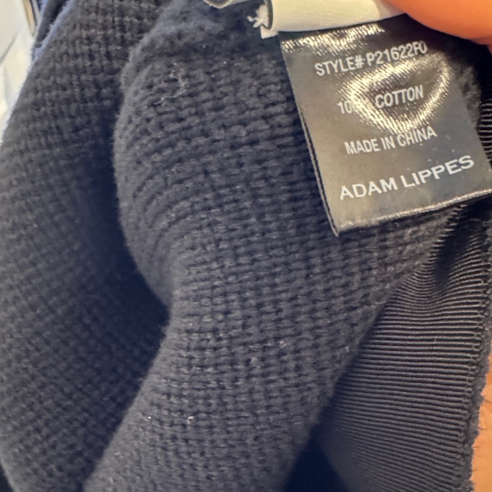 Adam Lippes Knit Cardigan Black Jacket With Buttons - Picture 6 of 7
